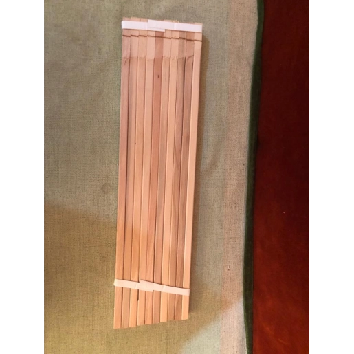 40 CM KARE TAHTA TÜNEK 1 ADET