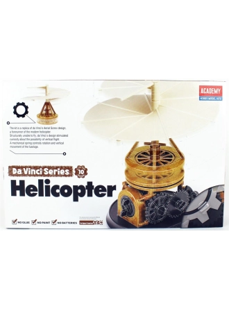 ACADEMY 18159 DA VİNCİ HELİKOPTER, PLASTİK MODEL KİTİ