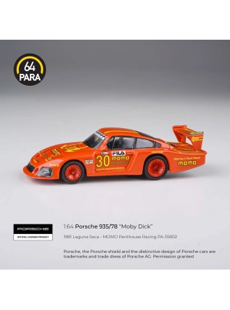  Porsche 935/78 Moby Dick 1981 Laguna Seca 100 Miles momo