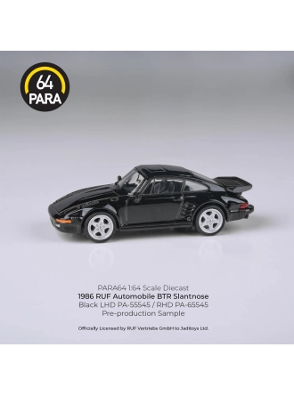 Porsche RUF 1986 BTR Black Lhd