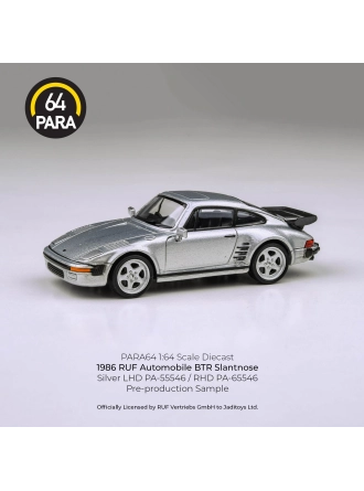 Porsche RUF BTR 1986 Slantnose Silver