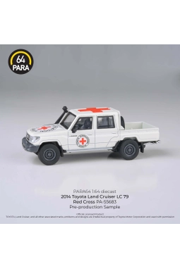 Toyota 2014 Land Cruiser Double Cab Pickup LC79 Red Cross Lhd