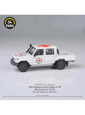 Toyota 2014 Land Cruiser Double Cab Pickup LC79 Red Cross Lhd