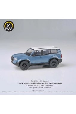 Toyota 2024 Land Cruiser 250 Prado Heritage Blue
