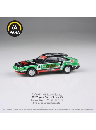 Toyota Celica Supra XX 1984 Castrol Livery