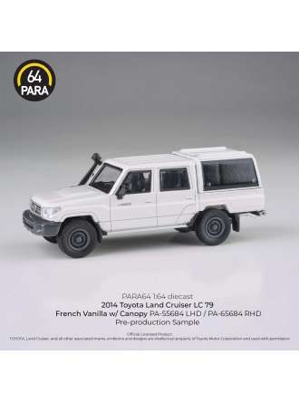 Toyota Land Cruiser LC 79 2012 French Vanilla with Canopy