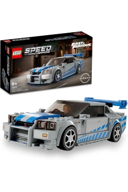 LEGO Speed Champions Daha Hızlı Daha Öfkeli Nissan Skyline GT-R (R34) 76917 