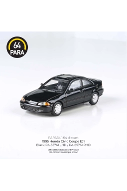1995 Honda Civic Coupe EJ1 Black Rhd