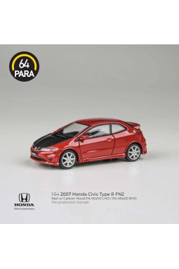 2007 Honda Civic Type R FN2 Red/carbon hood