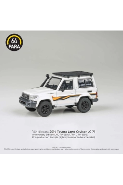 2023 Toyota Land Cruiser LC71 White Anniversary