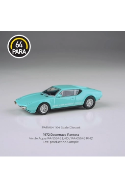 De Tomaso Pantera 1972 Verde Aqua lights down
