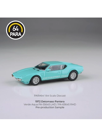 De Tomaso Pantera 1972 Verde Aqua lights down