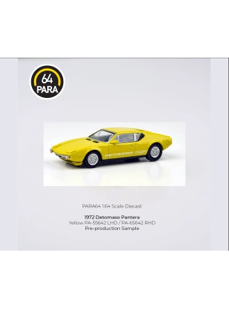 DeTomaso 1972 Pantera Yellow