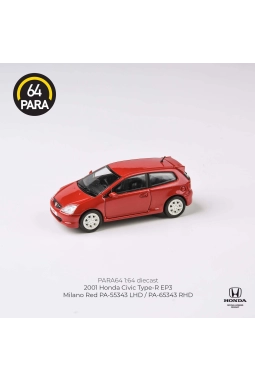 Honda 2001 Civic Type R EP3 Milano Red