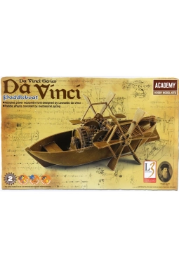ACADEMY 18130 DA VİNCİ YANDAN ÇARKLI BOT, PLASTİK MODEL KİTİ
