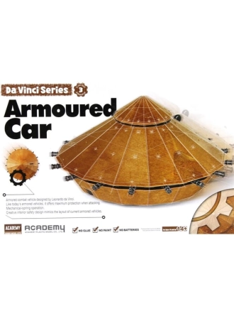 ACADEMY 18136 DA VİNCİ ZIRHLI ARABA, PLASTİK MODEL KİTİ