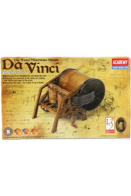 ACADEMY 18138 DA VİNCİ MEKANİK DAVULU, PLASTİK MODEL KİTİ