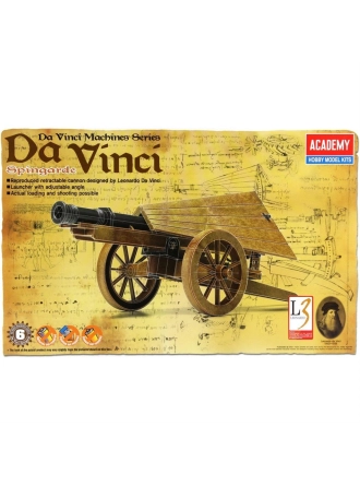 ACADEMY 18142 DA VİNCİ SPİNGARDE TOPU, PLASTİK MODEL KİTİ