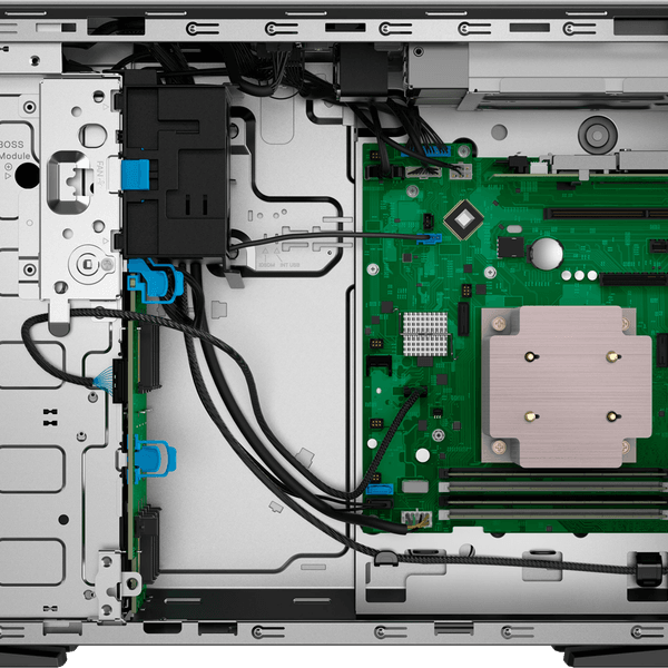 DELL POWEREDGE T360 SPL5 XEON 6353P-64GB DDR5 UDIMM-2X960GB+4X3.84TB SSD-Tower Sunucu