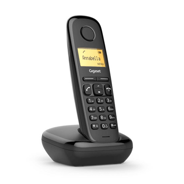 GIGASET A170 Kablosuz LCD Ekranlı Telefon Siyah  