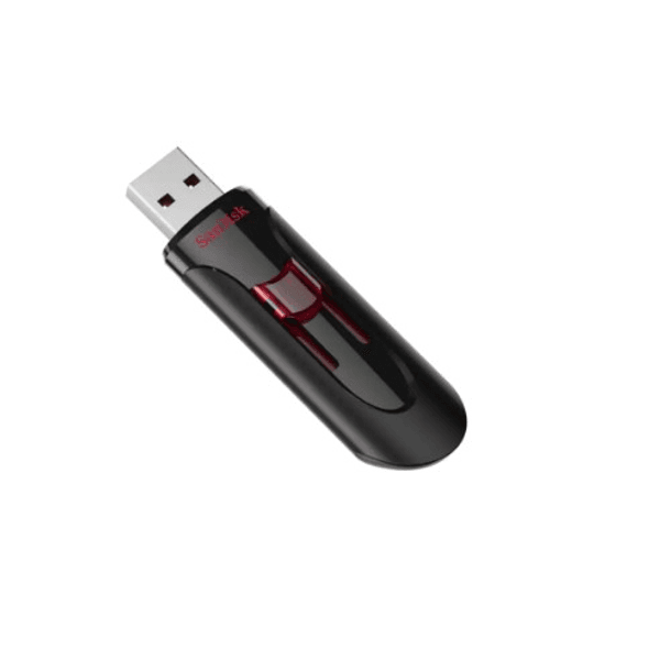 SANDISK 64GB USB 3.0 Cruzer Glide SDCZ600-064G-G35 Siyah Taşınabilir Bellek
