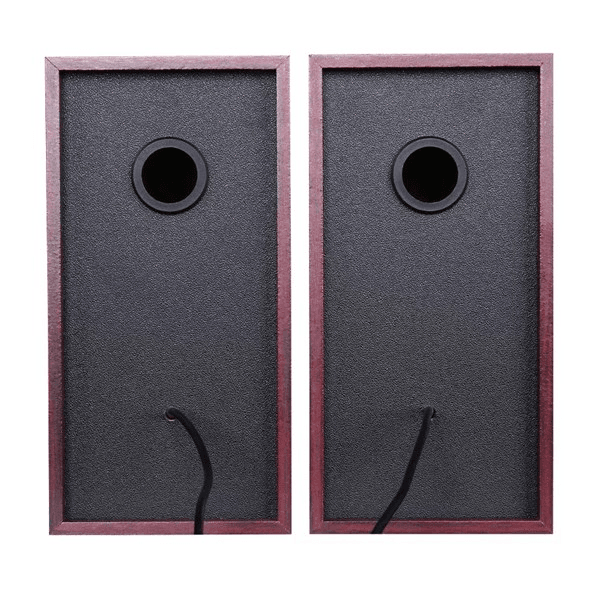 LECOO DS105 1+1 Siyah 5w RMS Hoparlör Ahşap