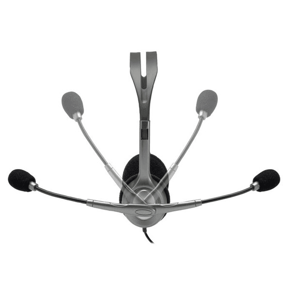 LOGITECH H111 Stereo 3.5mm Jack Gri Mikrofonlu Kulaklık 981-000593