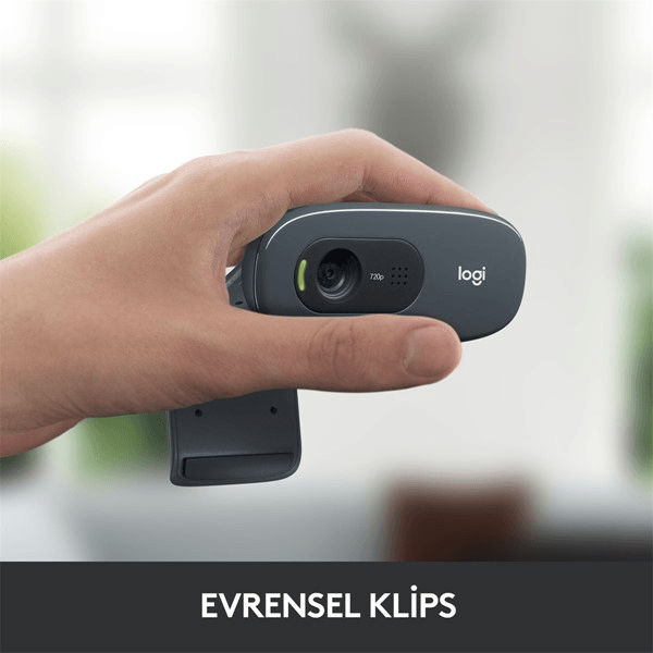 LOGITECH C270 HD Dahili Mikrofonlu Webcam 960-001063