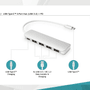 DIGITUS USB-C 4Port USB Çoklayıcı Hub (DA-70242-1)