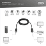 DIGITUS DP-HDMI Görüntü Kablosu 1m  (AK.340303.010.S)