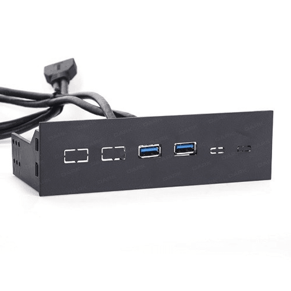 DARK DK-AC-U3A5X2 2port USB 3.0 Siyah USB Çoklayıcı Hub 5.25