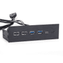 DARK DK-AC-U3A5X2 2port USB 3.0 Siyah USB Çoklayıcı Hub 5.25