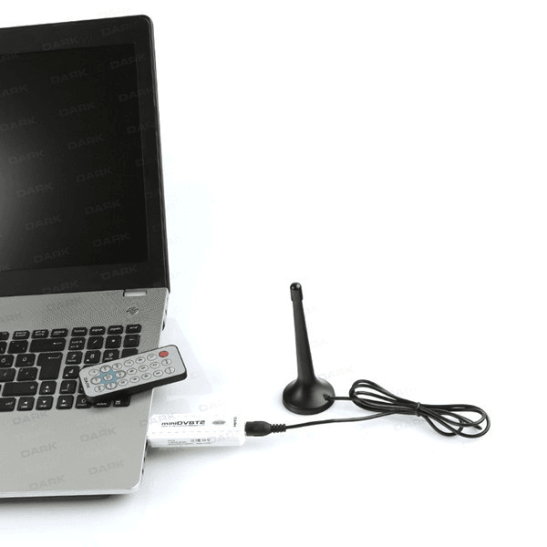 DARK MiniDVBT2 DK-AC-TVUSBDVBT2 Karasal,Analog USB TV Kartı