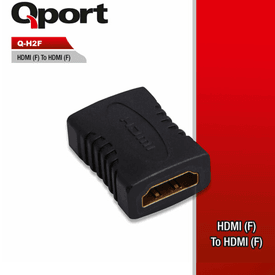 QPORT Q-H2F HDMI-HDMI Adaptör