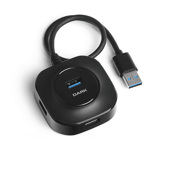 DARK Connect Master X4 DK-AC-USB345 4port USB 3.0 Siyah USB Çoklayıcı Hub