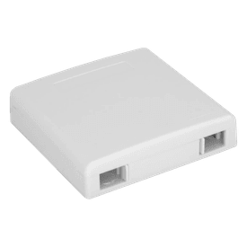ODS 2 Port FTTH Box Sonlandırma Kutusu 85x85x2 07FTTHV1-2PT1T