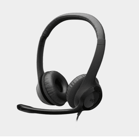 LOGITECH H390 USB Mikrofonlu Kulaklık Siyah Headset 981-000406