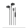 BIX HF01C-BK Type-C Siyah 14MM EXTRA BASS KULAKİÇİ Mikrofonlu Kulaklık