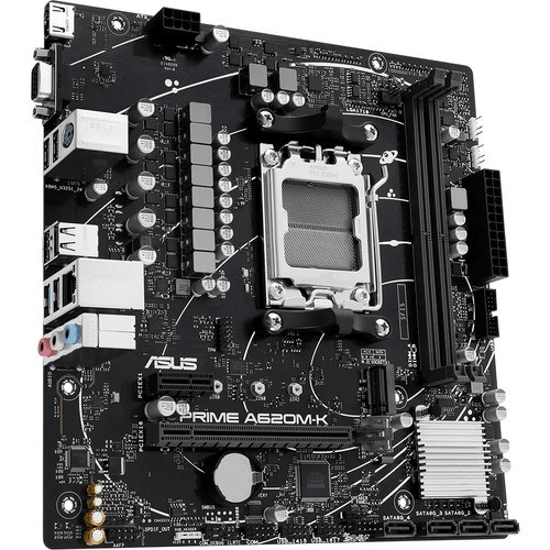 ASUS PRIME A620M-K DDR5 HDMI PCIe 16X v4.0 AM5 mATX