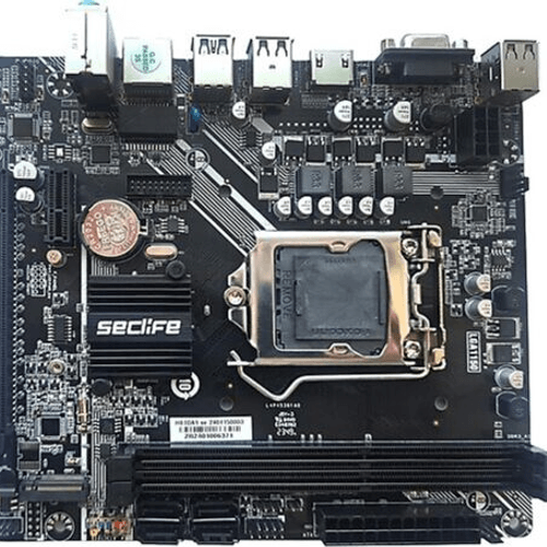 SecLife H81DA1 DDR3 PCIe 16X v2.0 1150p mATX 