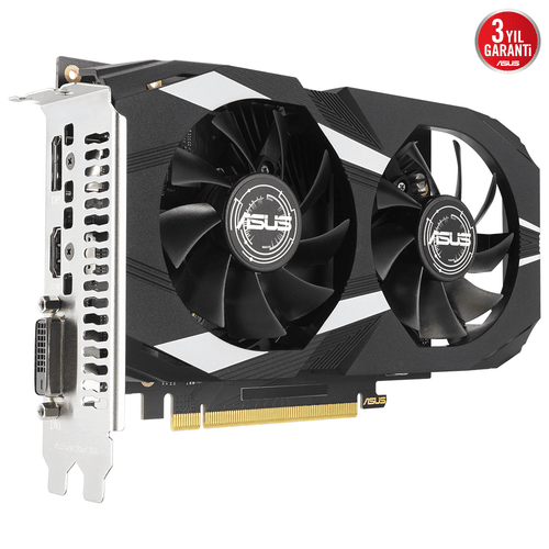 ASUS RTX3050 6GB DUAL RTX3050-O6G GDDR6 96bit HDMI DVI DP PCIe 16X v4.0
