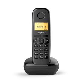 GIGASET A170 Kablosuz LCD Ekranlı Telefon Siyah  