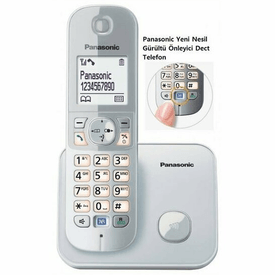 PANASONIC KX-TG6811 Kablosuz LCD Ekranlı Telefon Beyaz