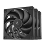 DEEPCOOL FD14-3IN1 120mm Kasa Fanı 3-lü Paket Siyah