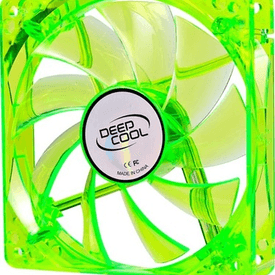 DEEPCOOL XFAN 120G/B 12cm Ledli Kasa Fanı Yeşil