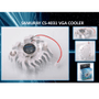 EVERCOOL CS-4031 Ekran Kartı Fanı