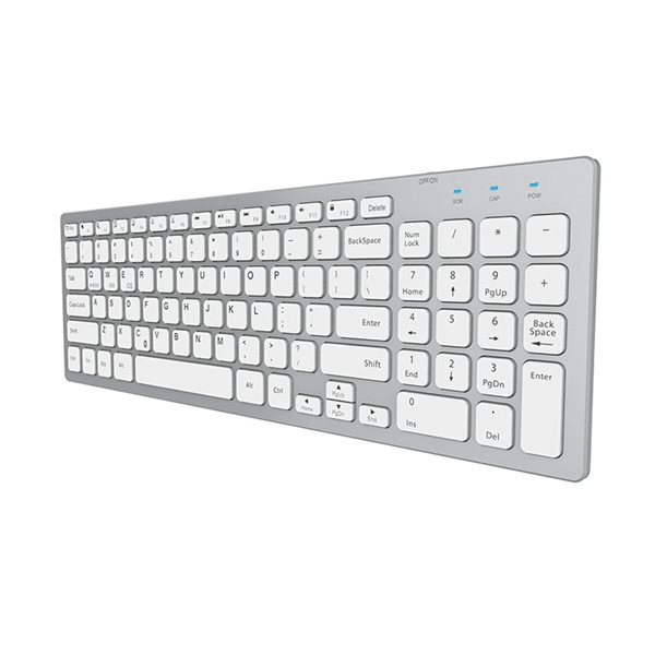 EVEREST KB-80W Kablosuz Q Trk Ultra İnce Klavye Beyaz