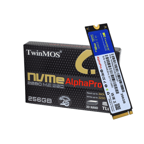 TWINMOS 256GB NVMe256GB2280AP 3600- 3250MB/s M2 NVME GEN3 Disk