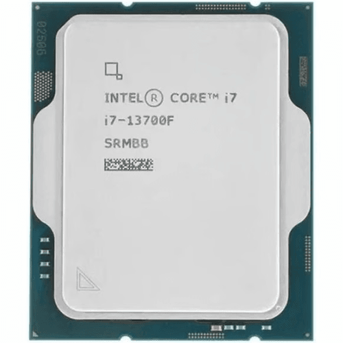 INTEL CORE i7 13700F 54MB 16çekirdekli VGA YOK 1700p 65w Kutusuz+Fansız   