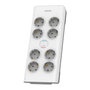 PHILIPS 8-li SPN7080WA/62 900 Joules Akım Koruma Prizi Beyaz